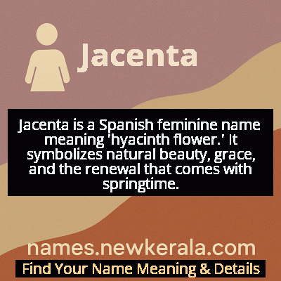 Jacenta Name Meaning and Origin