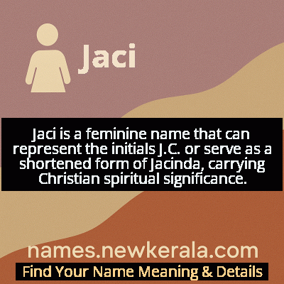 Jaci Name Meaning and Origin