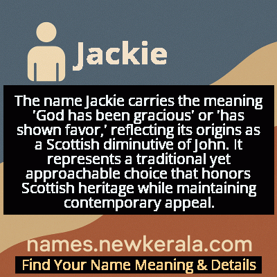 Jackie Name Meaning and Origin