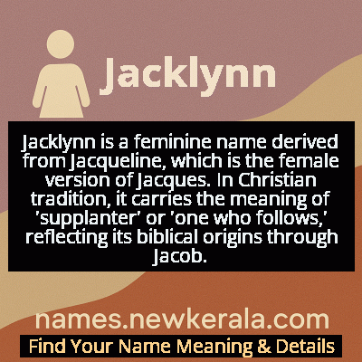 Jacklynn Name Meaning and Origin