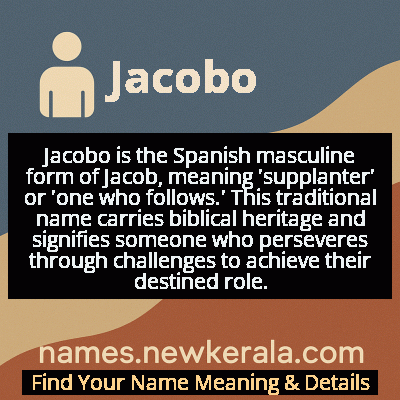 Jacobo Name Meaning and Origin