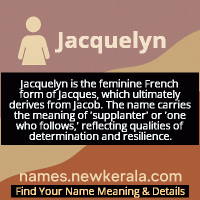 Jacquelyn Name Meaning and Origin