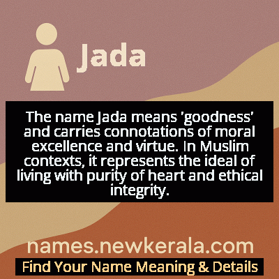 Jada Name Meaning and Origin