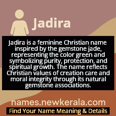 Jadira Name Meaning and Origin