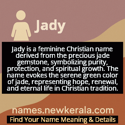 Jady Name Meaning and Origin