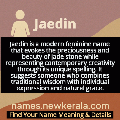 Jaedin Name Meaning and Origin