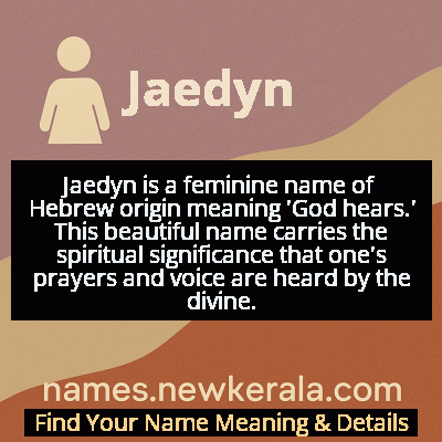 Jaedyn Name Meaning and Origin