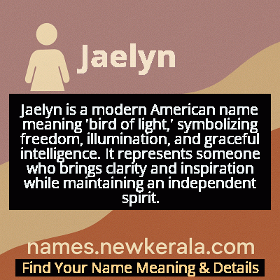 Jaelyn Name Meaning and Origin