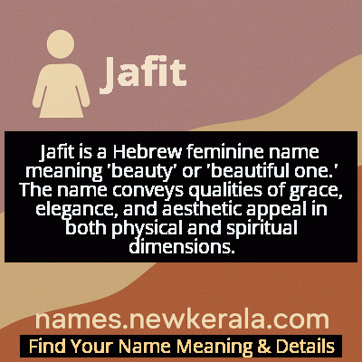 Jafit Name Meaning and Origin