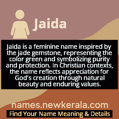 Jaida Name Meaning and Origin