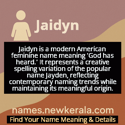 Jaidyn Name Meaning and Origin