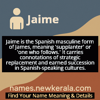 Jaime Name Meaning and Origin