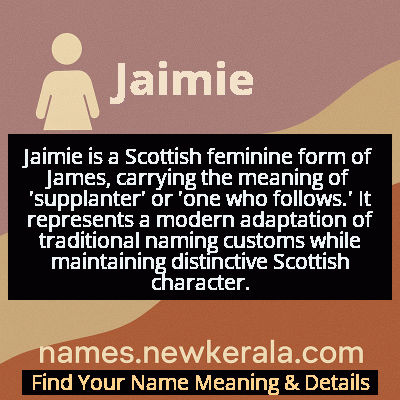 Jaimie Name Meaning and Origin