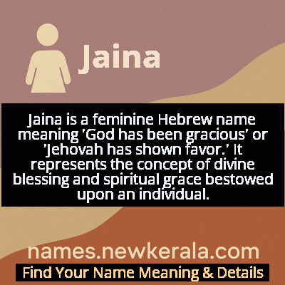 Jaina Name Meaning and Origin
