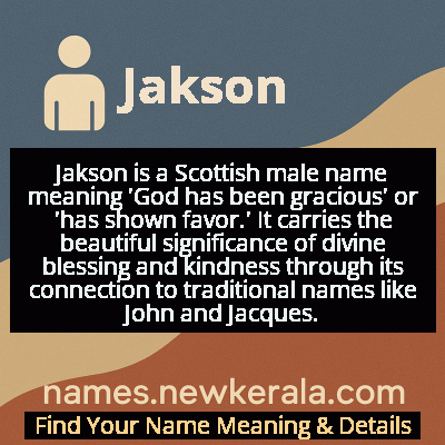 Jakson Name Meaning and Origin