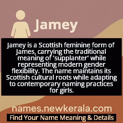 Jamey Name Meaning and Origin
