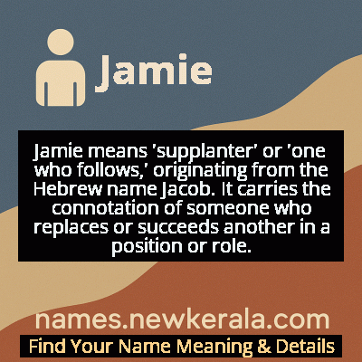 Jamie Name Meaning and Origin