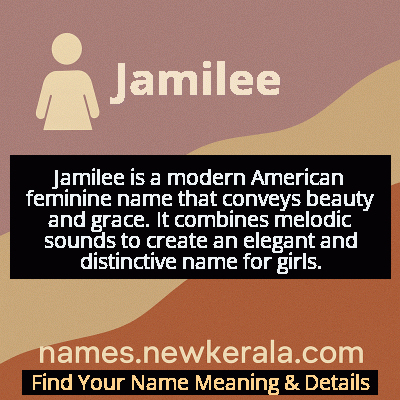 Jamilee Name Meaning and Origin
