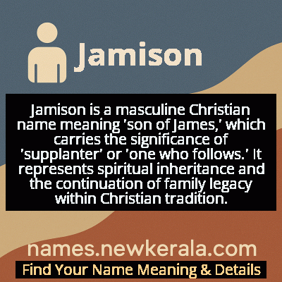 Jamison Name Meaning and Origin