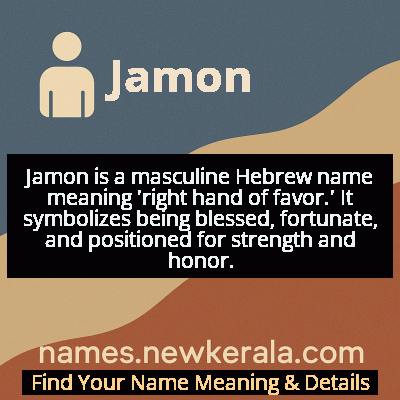 Jamon Name Meaning and Origin