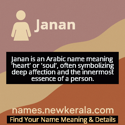 Janan Name Meaning and Origin