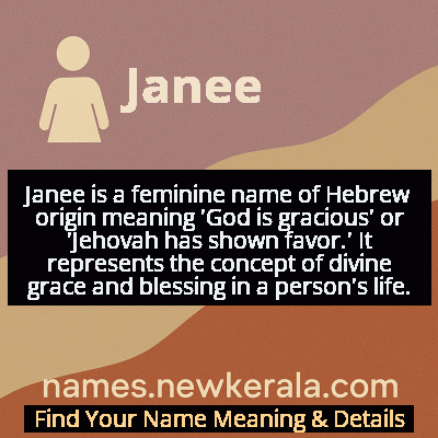 Janee Name Meaning and Origin