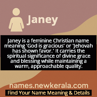 Janey Name Meaning and Origin