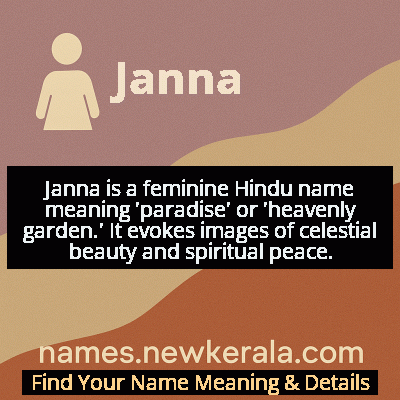 Janna Name Meaning and Origin