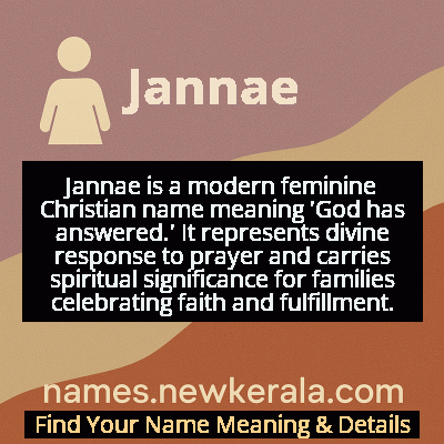 Jannae Name Meaning and Origin