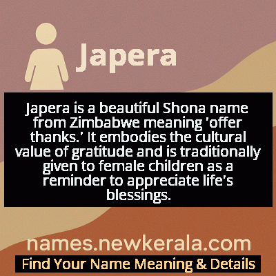 Japera Name Meaning and Origin