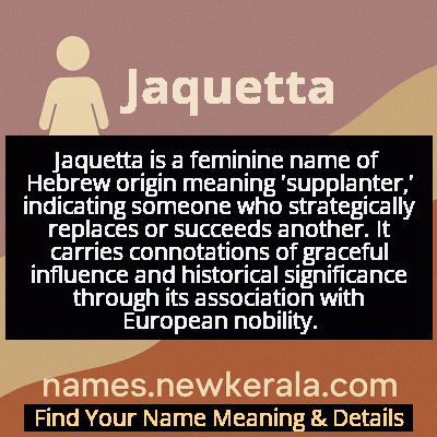 Jaquetta Name Meaning and Origin