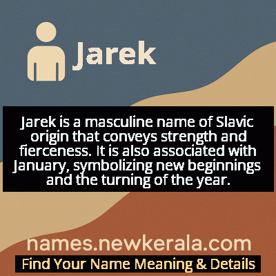 Jarek Name Meaning and Origin