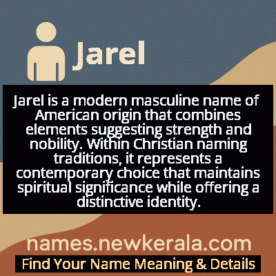 Jarel Name Meaning and Origin