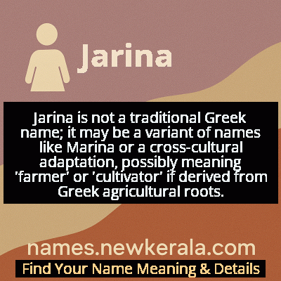 Jarina Name Meaning and Origin