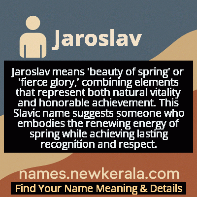 Jaroslav Name Meaning and Origin