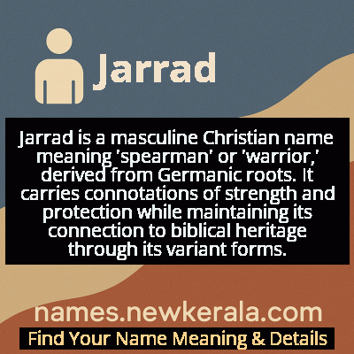 Jarrad Name Meaning and Origin