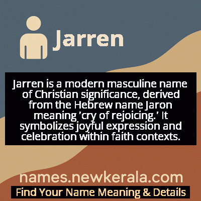 Jarren Name Meaning and Origin