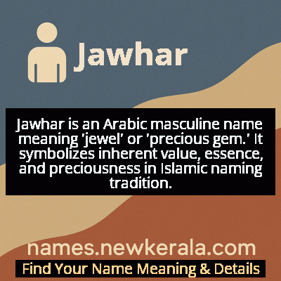 Jawhar Name Meaning and Origin
