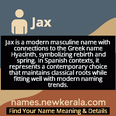 Jax Name Meaning and Origin