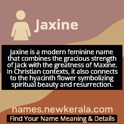Jaxine Name Meaning and Origin