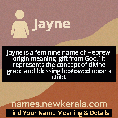 Jayne Name Meaning and Origin