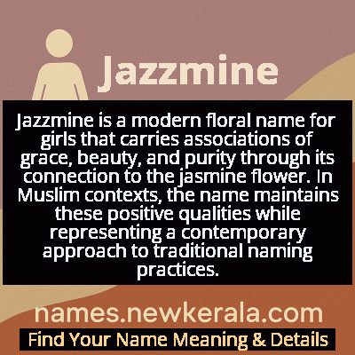 Jazzmine Name Meaning and Origin