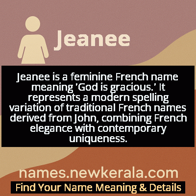 Jeanee Name Meaning and Origin