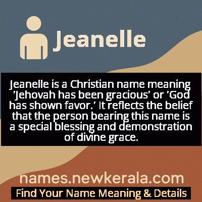 Jeanelle Name Meaning and Origin