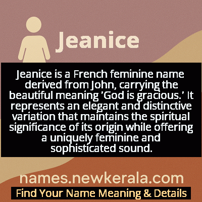 Jeanice Name Meaning and Origin