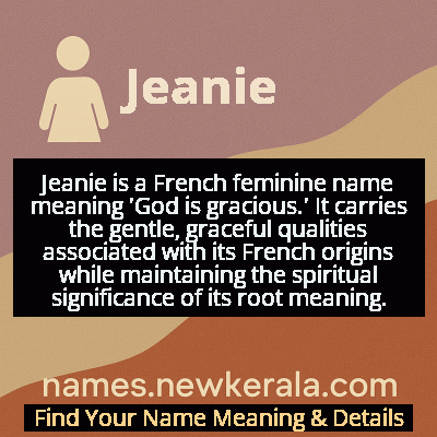 Jeanie Name Meaning and Origin