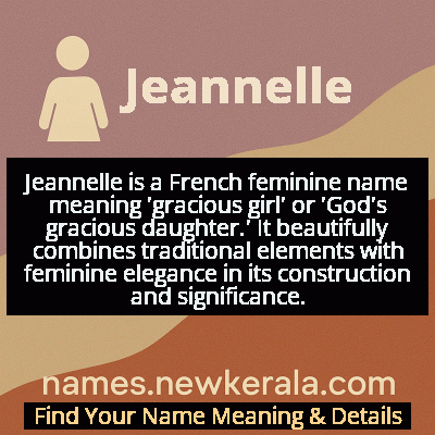 Jeannelle Name Meaning and Origin