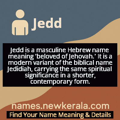 Jedd Name Meaning and Origin