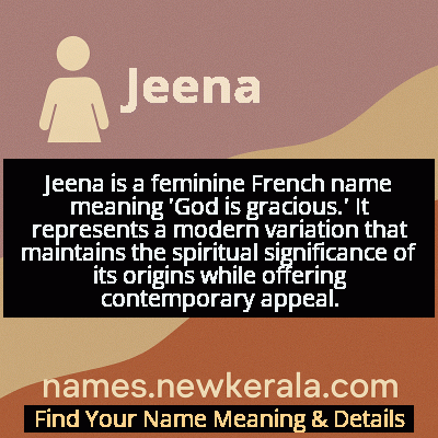 Jeena Name Meaning and Origin
