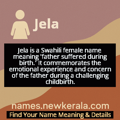Jela Name Meaning and Origin